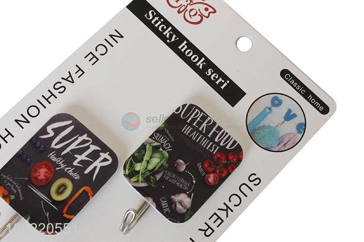 Hot product kitchen sticky hooks removable towel hooks for hanging