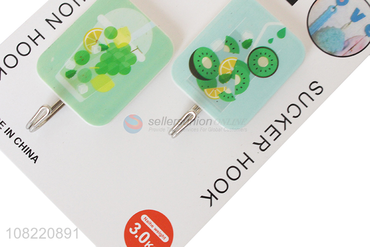 Online wholesale nail free wall hanging hooks plastic sticky hooks