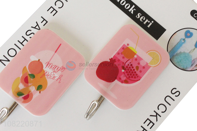 Yiwu market traceless sticky hooks plastic wall hanging hooks