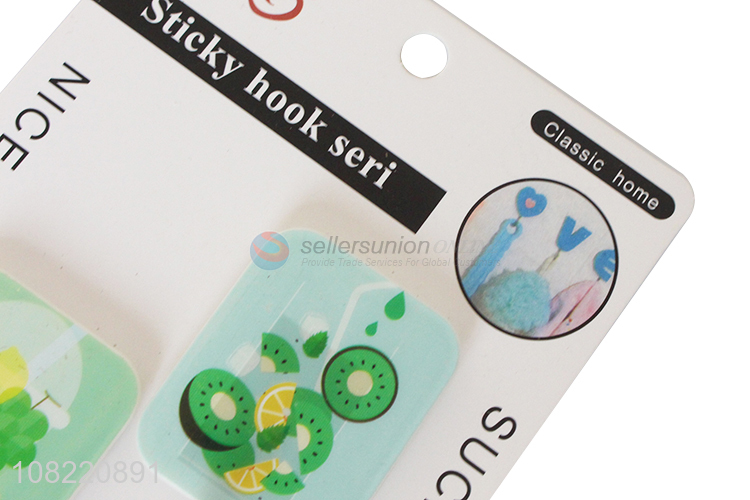 Online wholesale nail free wall hanging hooks plastic sticky hooks