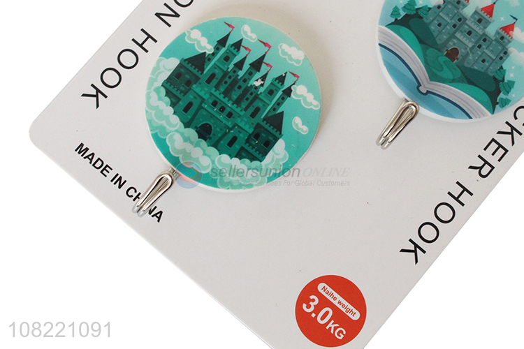 Hot selling non-trace kitchen hanging hooks bathroom sticky hooks
