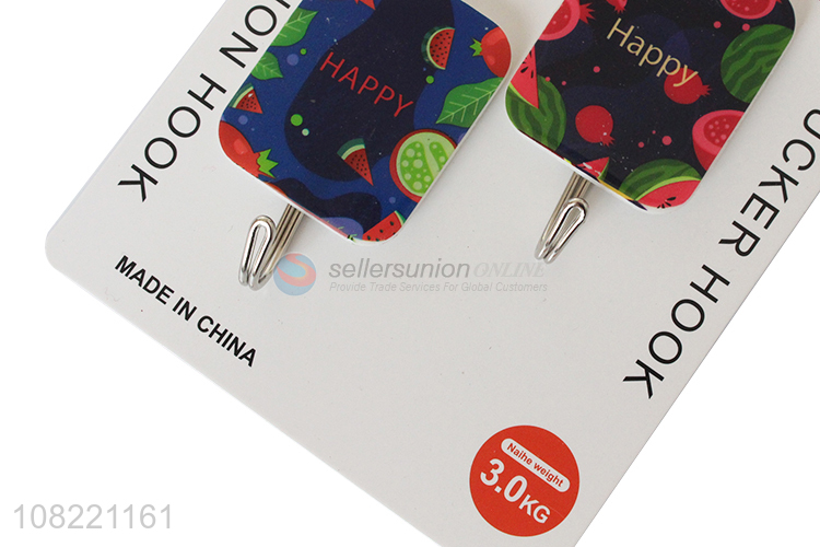 New arrival self adhesive powerful sticky hooks towel hanging hooks
