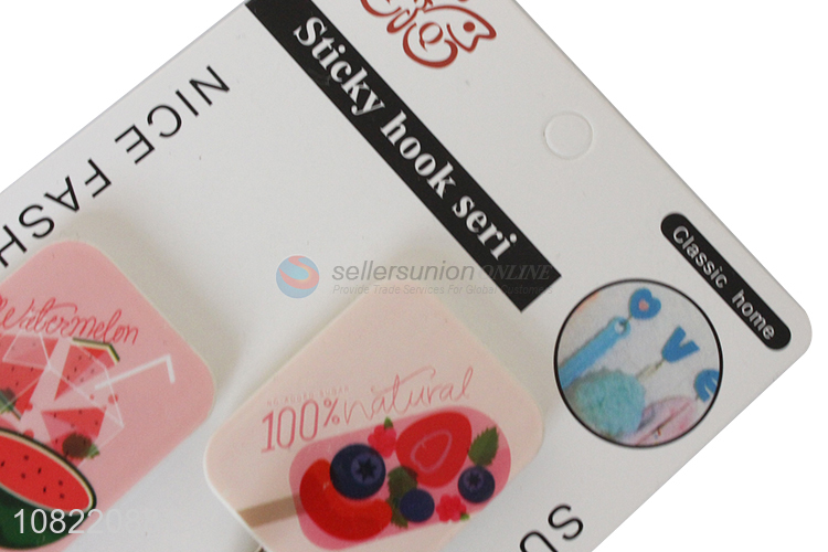 Low price exquisite utility hooks plastic sticky hooks for hanging