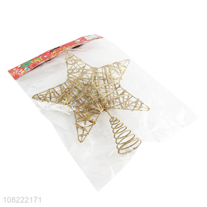 Good Quality Christmas Tree Decoration Hollow Out Star