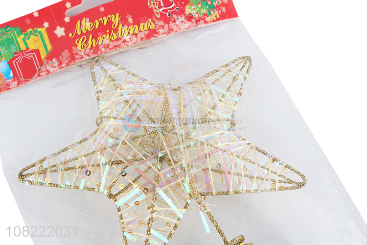 Fashion Design Christmas Tree Star Topper For Decoration