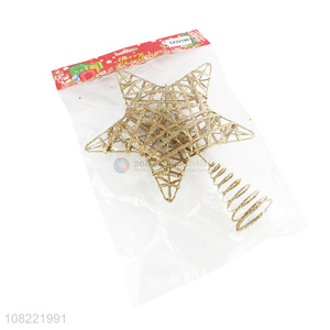 Best Quality Decorative Hollow Out Star For Christmas Tree