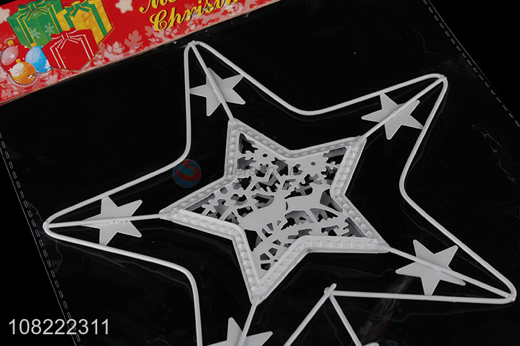 Best Quality Iron Top Star For Christmas Tree Decoration
