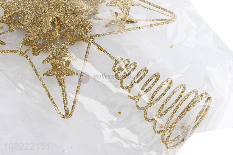 Wholesale Fashion Hollow Out Star Christmas Tree Star Topper