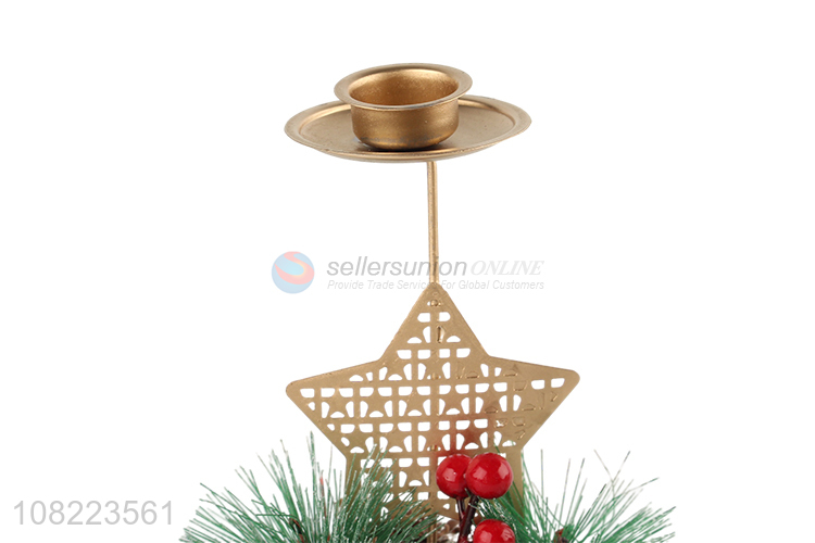 Good Quality Christmas Desktop Decorative Candle Holders