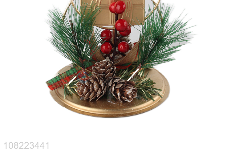 Good Quality Christmas Desktop Decoration Candle Holders