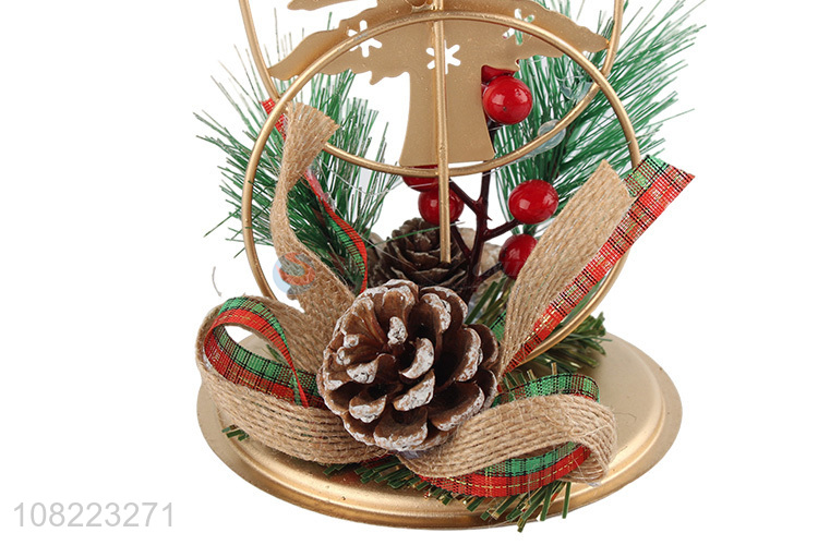 Fashion Design Christmas Decorations Candle Holder Wholesale