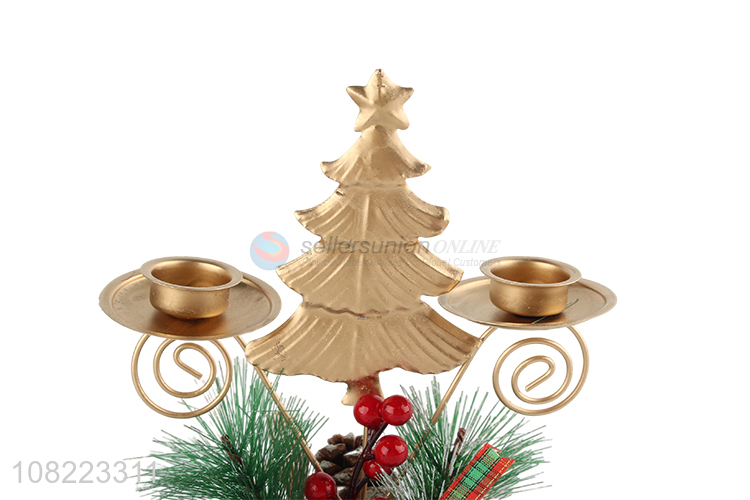 Wholesale Christmas Decorations Fashion Christmas Candlestick