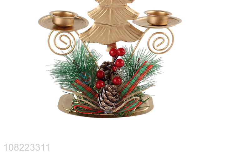 Wholesale Christmas Decorations Fashion Christmas Candlestick