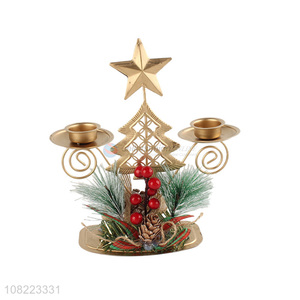 Good Quality Christmas Candle Holder Popular Christmas Ornament