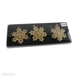 Factory Wholesale Cute Snowflake Shape Christmas Decoration