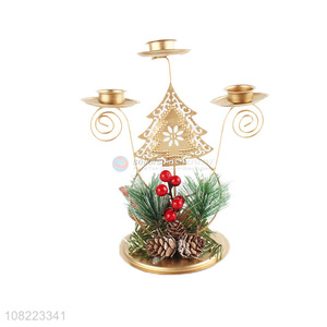 New Arrival Metal Candle Holder For Christmas Decoration