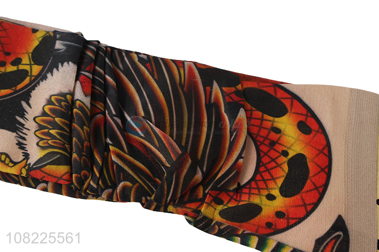 Wholesale summer cycling tattoo sleeves animal printed arm sleeves