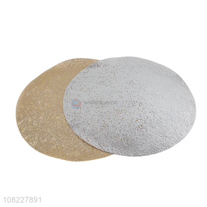 Yiwu market simple round placemat home waterproof pads