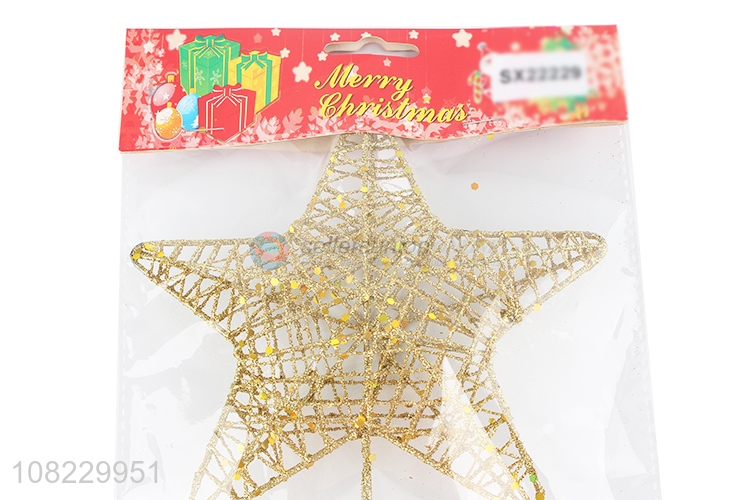 New arrival Christmas tree topper star Christmas decoration supplies