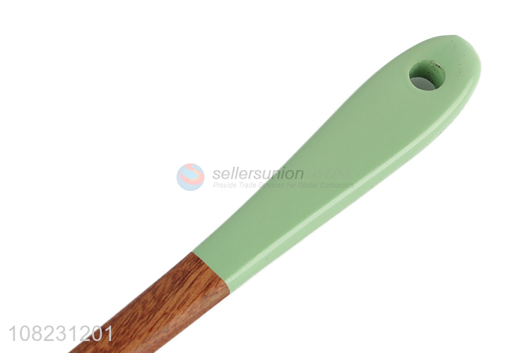 Custom Soft Handle Wooden Spatula Cheap Cooking Shovel