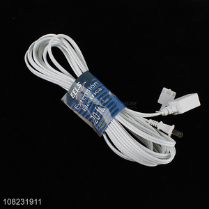 High quality electrical power extension cord 20feet 6.10m
