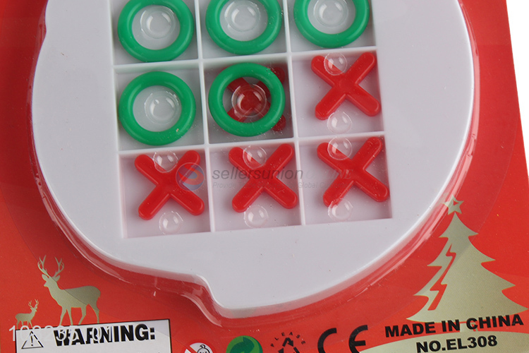 Top quality christmas style cute tic-tac-toe games for children