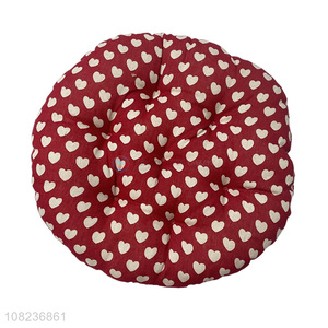 Best selling heart printed home office chair cushions stool pads