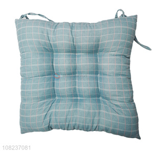 Yiwu market fashionable plaid home sofa chair cushion stool pads
