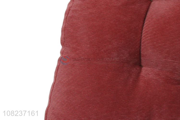 Hot selling super soft velvet seat cushion indoor floor cushion