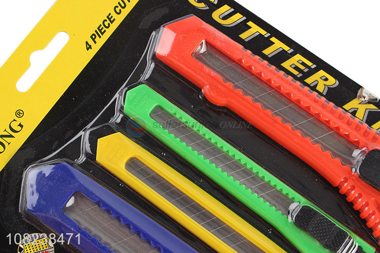 Yiwu Wholesale Plastic Utility Knife Office Supplies