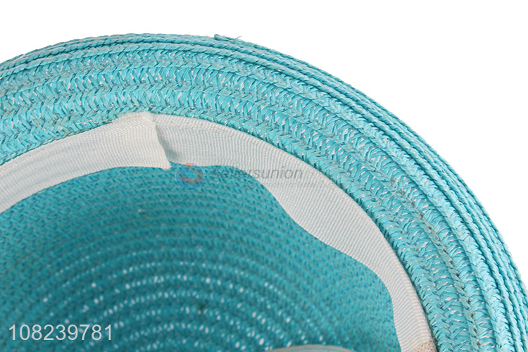 Factory wholesale fashion woven straw hat casual hat