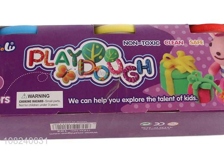 Popular products 3colors non-toxic kids educational play dough toys