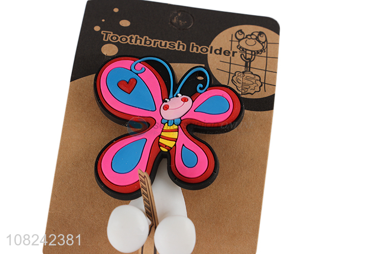 Wholesale kids toothbrush holder cartoon butterfly toothbrush holder