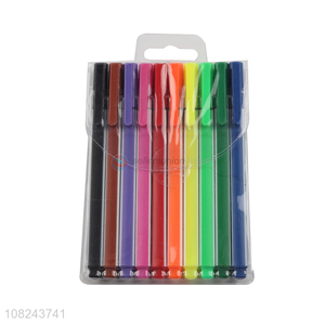 Factory Wholesale 10 Color Watercolor Pen Set With Good Price