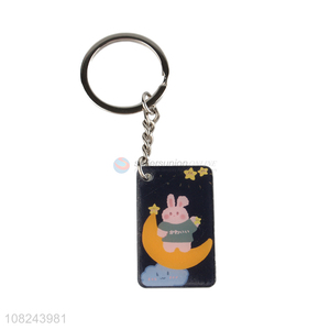 China factory portable cartoon keychain with top quality