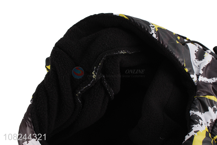 Wholesale stylish double-layer thermal balaclava hat for sport cycling