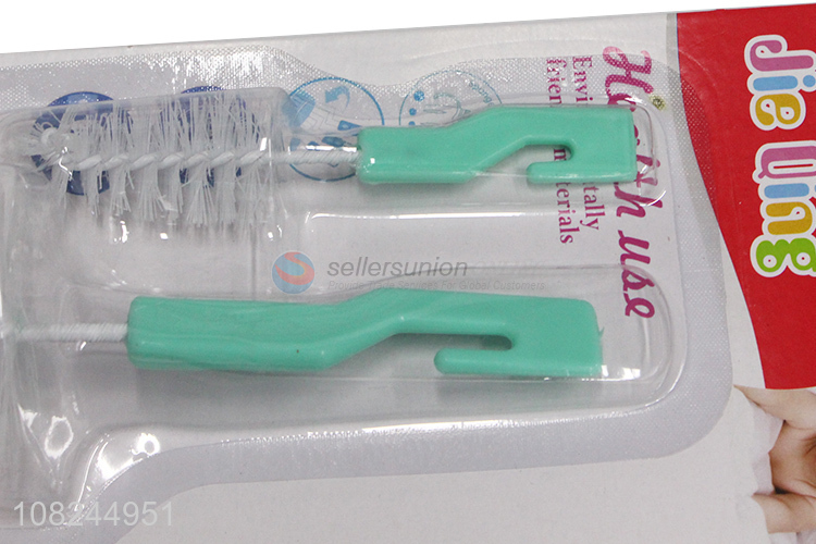 Low price wholesale cleaning brush plastic bottle brush