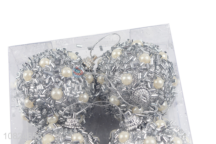 Factory supply delicate design xmas tree decoration christmas ball