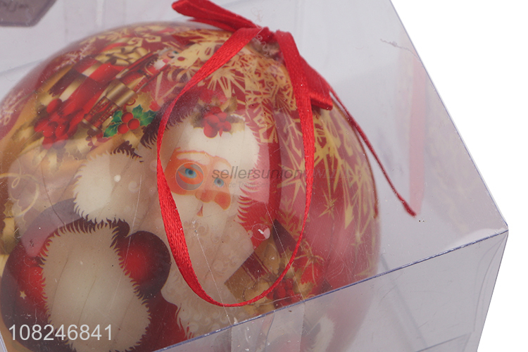 Factory wholesale hanging ornaments christmas ball with top quality