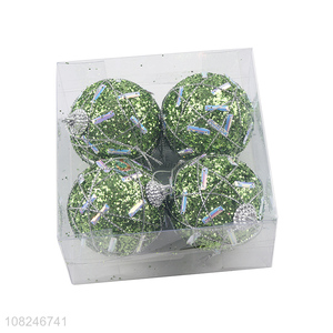 Popular products 4pieces hanging ornaments christmas ball for sale