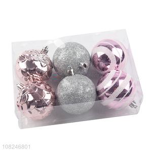 Top quality decorative hanging ornaments christmas ball for sale