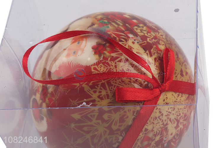 Factory wholesale hanging ornaments christmas ball with top quality