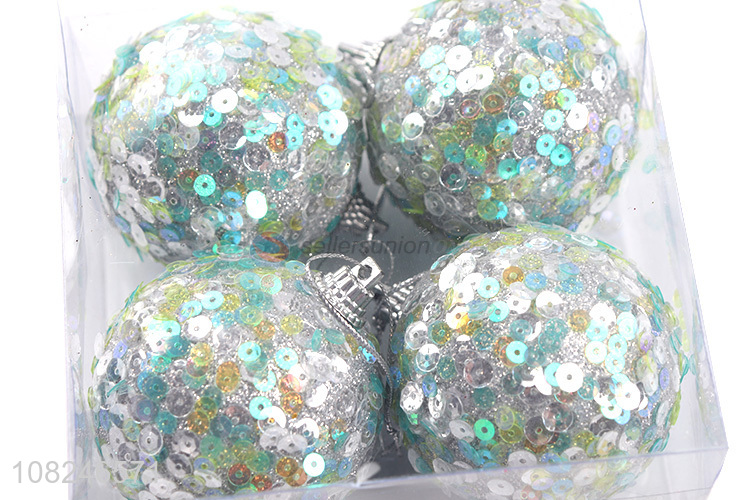 Online wholesale 4pieces party event christmas decoration ball