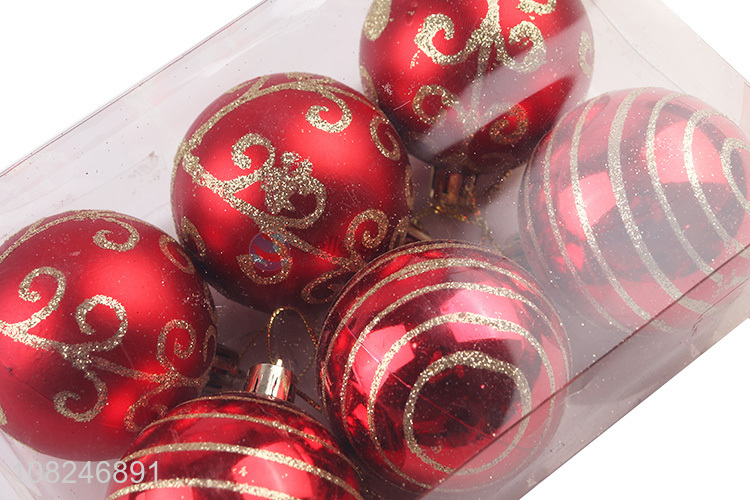 Hot selling party decoration christmas hanging ornaments ball