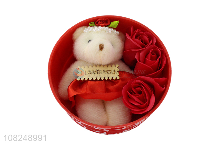 Top sale Valentine's Day girlfriend gifts set with flower