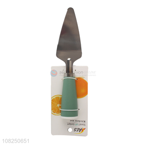 Good Quality Stainless Steel Serrated Edge Pizza Cutter Shovel
