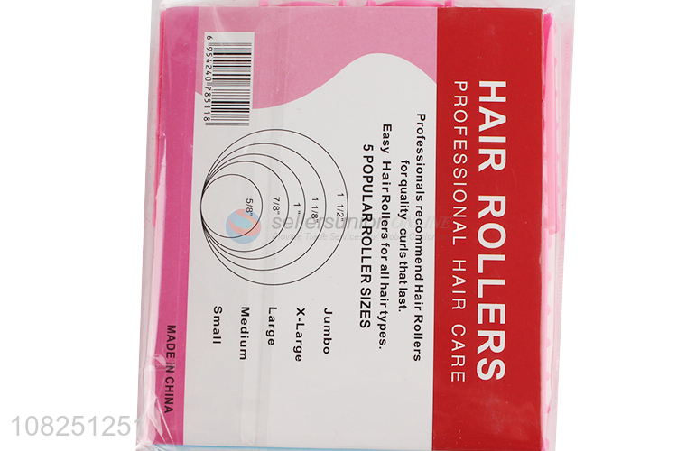 New products plastic hair accessories hair rollers for sale