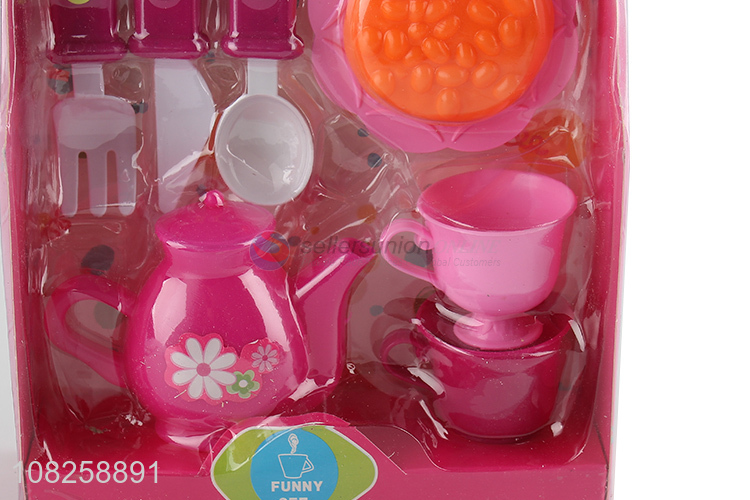 China wholesale plastic creative tableware toys pretend play toys
