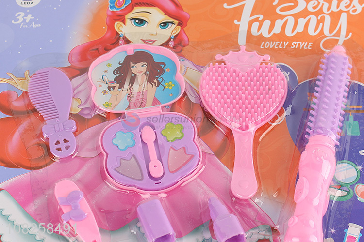 Factory price funny pretend play girls beauty toys for children