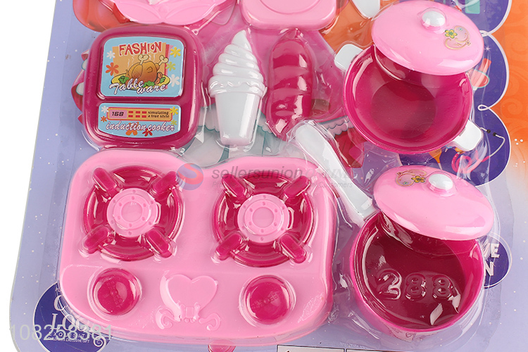 Online wholesale plastic children pretend play set kitchen toys